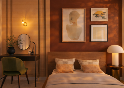 Appartement T2 – VEFA – Chambre à coucher
